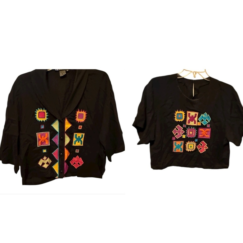 Vintage IB Diffusion Top & Jacket Set